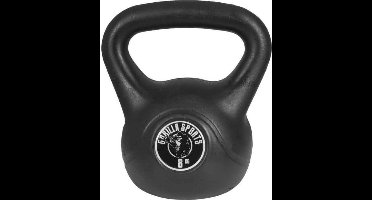 Gorilla Sports Kettlebell - Kunststof - Trainingsgewicht - 8 kg