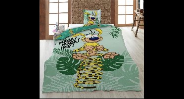 Marsupilami Dekbedovertrek - Eenpersoons - 140 x 200 cm - 65 x 65 cm - Polycotton