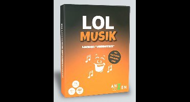 Vedes partyspel muziek editie lachen verboden kaartspel.
