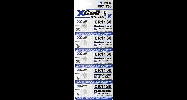 XCell Knoopcel CR1130 3 V 5 stuk(s) 48 Lithium