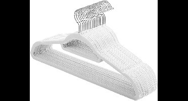Kleerhangers - 20 stuks - Wit