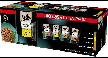 Sheba Selection - Droge Smaken - 40x85g