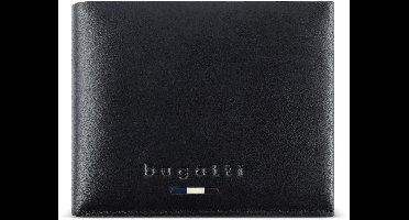 bugatti portemonnee Romeo Wallet Black zwart