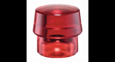 Halder Vervanging kop Plastic, rood, hard