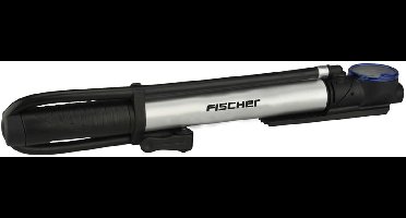 FISCHER FAHRRAD 85584 Minipomp Aluminium, Zwart