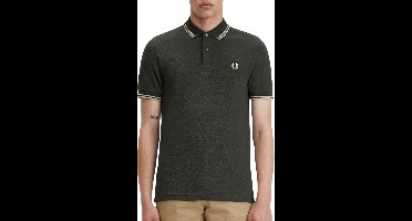 Fred Perry Polo M3600 Donkergroen U98 - Maat XXL - Heren