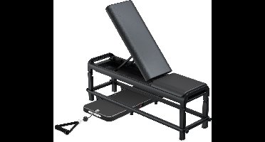 Flow Fitness DSG100i Krachtstation met Fitnessbank - Smart Home Gym - Digitale Weerstand tot 60 kg - Complete Homegym Set - Inclusief Gratis Trainingsapp