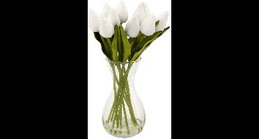 Tulpenarrangement met vaas HECTOR