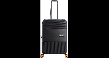 Discovery Trails Harde Koffer / Trolley / Reiskoffer - 64 Liter Medium - Zwart - Zwart / Medium