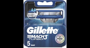 Gillette Mach 3 Turbo Scheermesjes 5 stuks