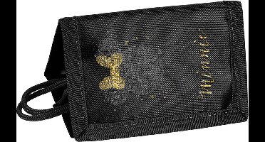Disney Minnie Mouse Portemonnee, Gold - 12 x 8,5 x 1 cm - Polyester