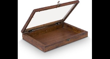vtwonen - Basic - Fotobox - Opbergdoos - Bruin - Hout - 21x33x5cm