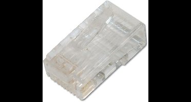 Digitus DN-219602 Digitus CAT 6 modulaire stekker voor ronde kabel, niet afgeschermd, 100 stuks DN-219602 RJ45, stekker