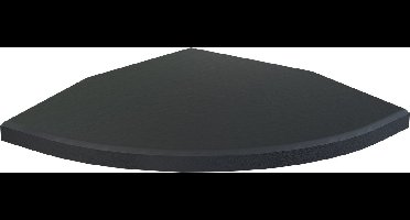 Flow Fitness Hoekstuk Rubberen Tegel Met Waterdichte SBR-laag - 15 x 15 cm