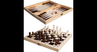 Clown Games - 3-In-1 Spellendoos - Hout