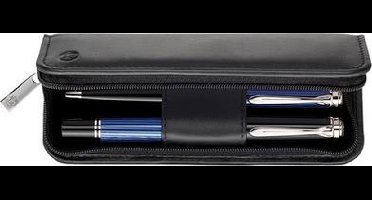 Pelikan leren etui TGX2N voor Pelikan schrijfinstrumenten, zwart