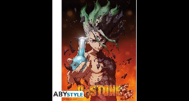 ABYstyle Poster - Dr Stone Senku - 52 X 38 Cm - Multicolor