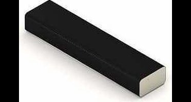 Q-Lon 1032 tochtstrip zelfklevend plat per 25M zwart