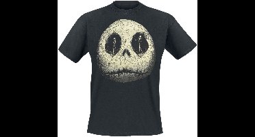 The Nightmare Before Christmas Jack - Sally - Skull Heren T-shirt - zwart - M