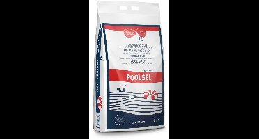 POOLSEL - Zwembadzout - 15 kg - Natuurlijk en zuiver - 100% natuurlijk
