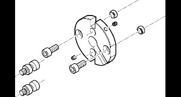 Festo Adapterkit - 184485 - P2J5U