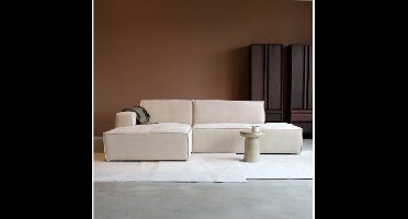PEPP interiors Hoekbank ENZO met chaise longue links - Melody 13