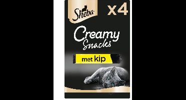 Sheba Creamy Snacks Kip 4 stuks