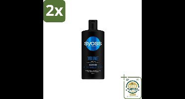 Syoss – Shampoo – Volume – 440 ml - Voordeelverpakking - 2 stuks - Slap haar - Haar body
