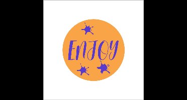 Sticker Enjoy – 39 mm – 250 st