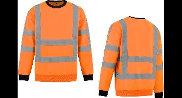 Sweater High Visibility RWS FluoOranje maat XS