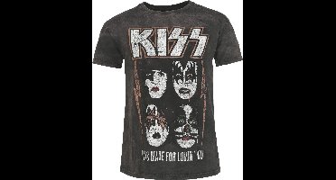 Kiss I Was Made For Lovin' You Heren T-shirt - grijs - 3XL