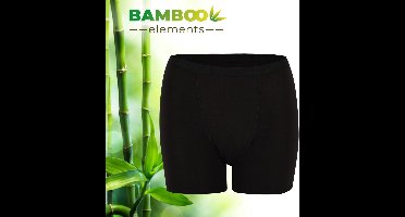 Bamboo Elements - Menstruatie Ondergoed - Hipster - Zwart - XL - Period Underwear - Menstruatieslip - Menstruatiebroekjes - Ondergoed Dames Boxershort