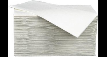 3200st. Papieren handdoekjes Z-vouw 21 x 24 cm