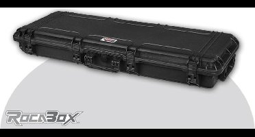 Rocabox - Waterproof IP67 Universal Case - Black - RW-8037-14-BE - Convulated foams