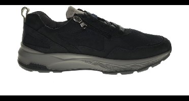 Waldläufer Heren Sneaker - 713003-403-857 Blauw - Wijdte H - Maat 10½ (45)