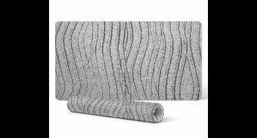 Muismat voor bureau, toetsenbord en laptop, golven op zand, 90x45 cm
