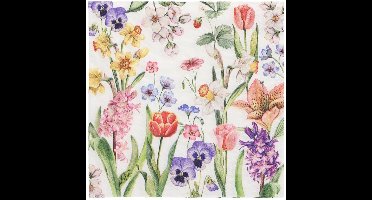 PAPSTAR servetten Sunflower Bouquet, 33 x 33 cm