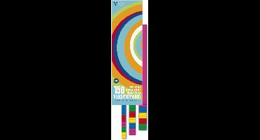 Haza-Witbaad Vlechtstroken 48 CM 150 stuks - Papierstroken - Vouwpapier - Vouwblaadjes