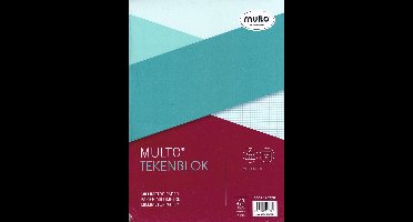 Multo millimeterblok A4 - 80 grams - 50 vel