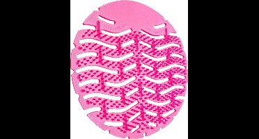 Hyscon Urinoirmat| Watermeloen Roze | Met antispat haartjes | 10 stuks