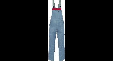Havep 2379 Amerikaanse overall/Bretelbroek Grijs/Rood maat 56