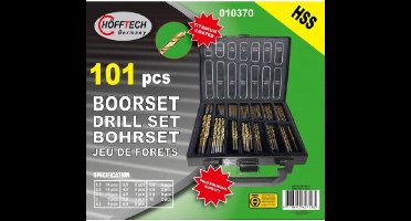 Hofftech Borenset - 101-delig - Titanium