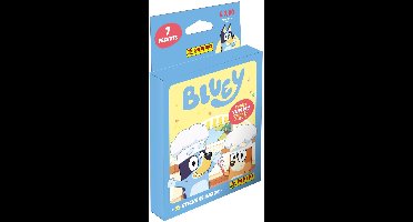 Panini – Bluey 3 blister – verzamelkaarten – 35 stickers