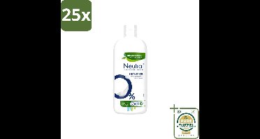 25 x Neutral – Douchegel – Sensitive Skin – 900 ml - Wasstrips - Gevoelige Huid - Droge Huid - Parfumvrije Douchegel - Milde Douchegel - Dermatologisch Getest