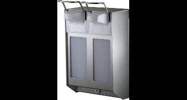 MediQo-line DUO Zeep- & desinfectiemiddeldispenser 1000 ml
