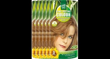 Hennaplus Long Lasting Colour 7.3 Medium Golden Blond Voordeelverpakking