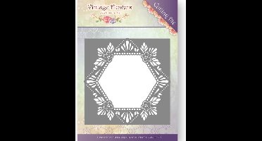 Mal  - Jeanine's Art - Vintage Bloemen - Bloemen Zeshoek