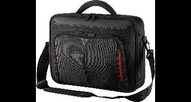 Targus Classic Laptoptas / 13-14,3 Inch / Zwart/Rood