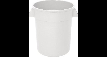 Vogue ronde voorraadcontainer wit 38ltr + Deksel