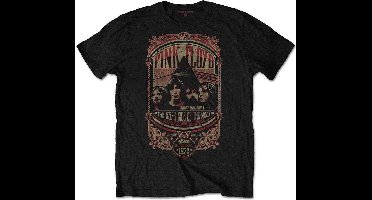 Pink Floyd - Portsmouth 1972 Heren T-shirt - S - Zwart